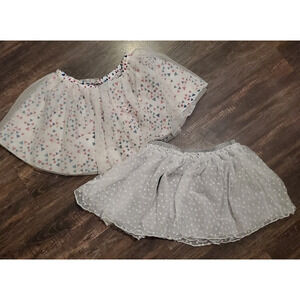 Epic Threads Set of 2 Girls Tulle Overlay Skirts Size 6X